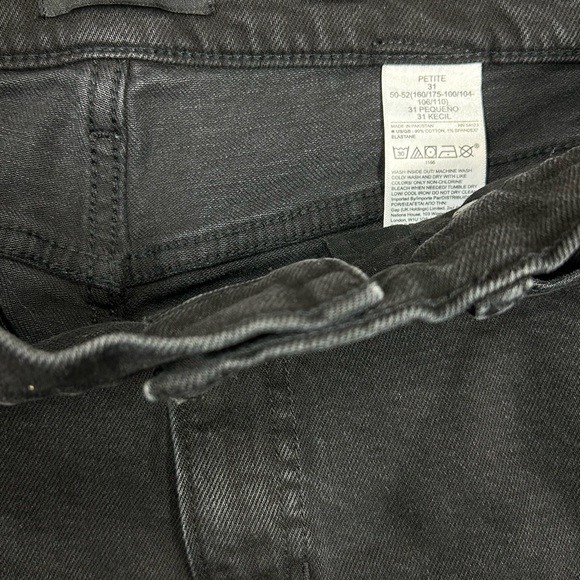 Banana Republic Black Straight Leg Jeans - Picture 5 of 5